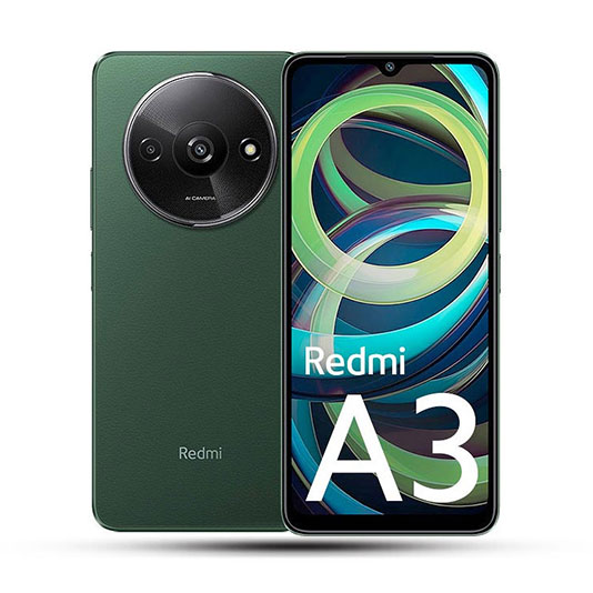 گوشی موبایل شیائومی مدل Redmi A3 دو سیم کارت ظرفیت 64 گیگابایت و رم 3 گیگابایت