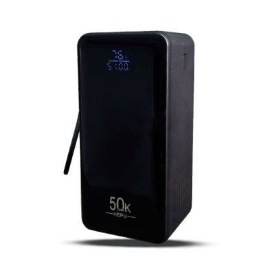پاوربانک هپو HEPU HP-255 ظرفیت 50000 میلی آمپر با پشتیبانی از شارژ سریع PD